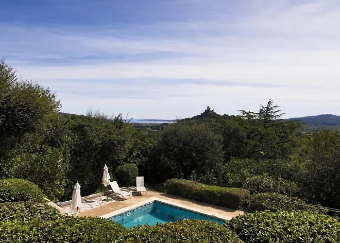 فيلة Avec Vue Sur Le Golfe De St Tropez *